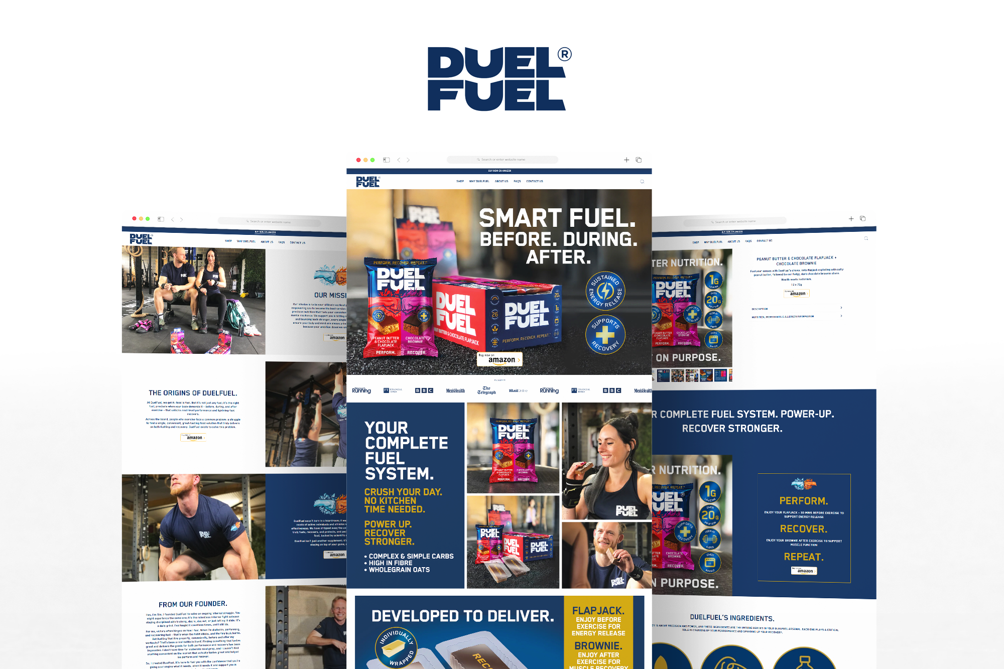 Shopify Web Design for DuelFuel