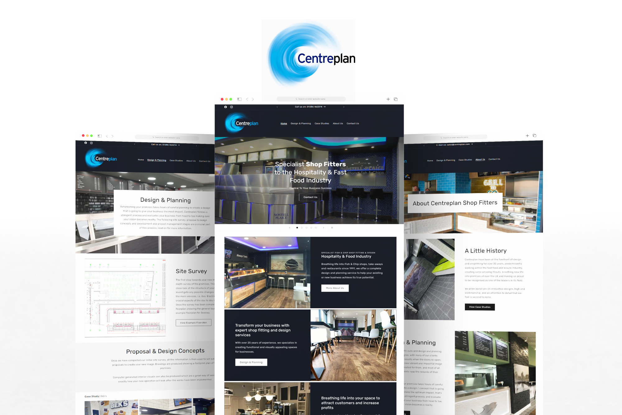 Centreplan - Shopify Website by Fat Buddha Web Design
