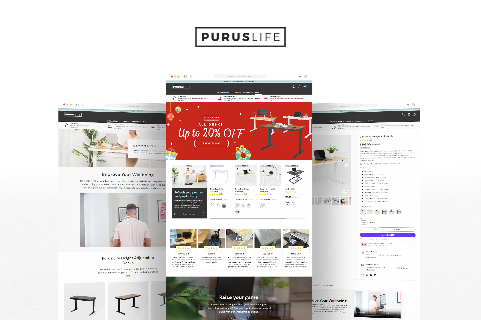 Purus Life - Shopify Website by Fat Buddha Web Design