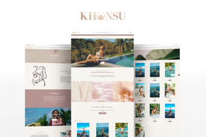 Shopify Web Design for KhonsuSwim