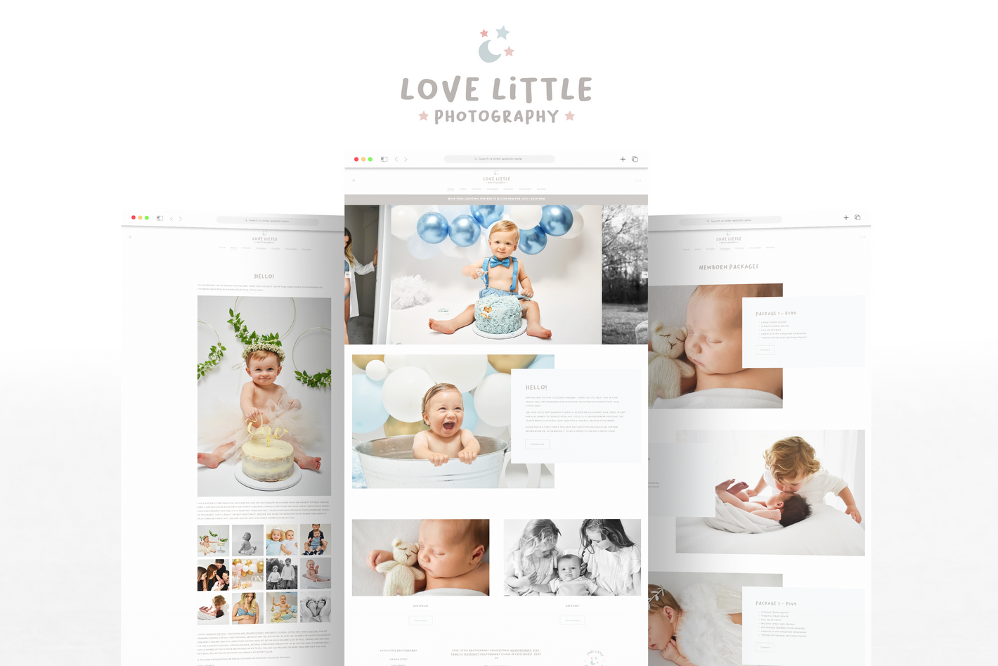 Love Little Photography, Shopify Web Designer, Fat Buddha Web Design