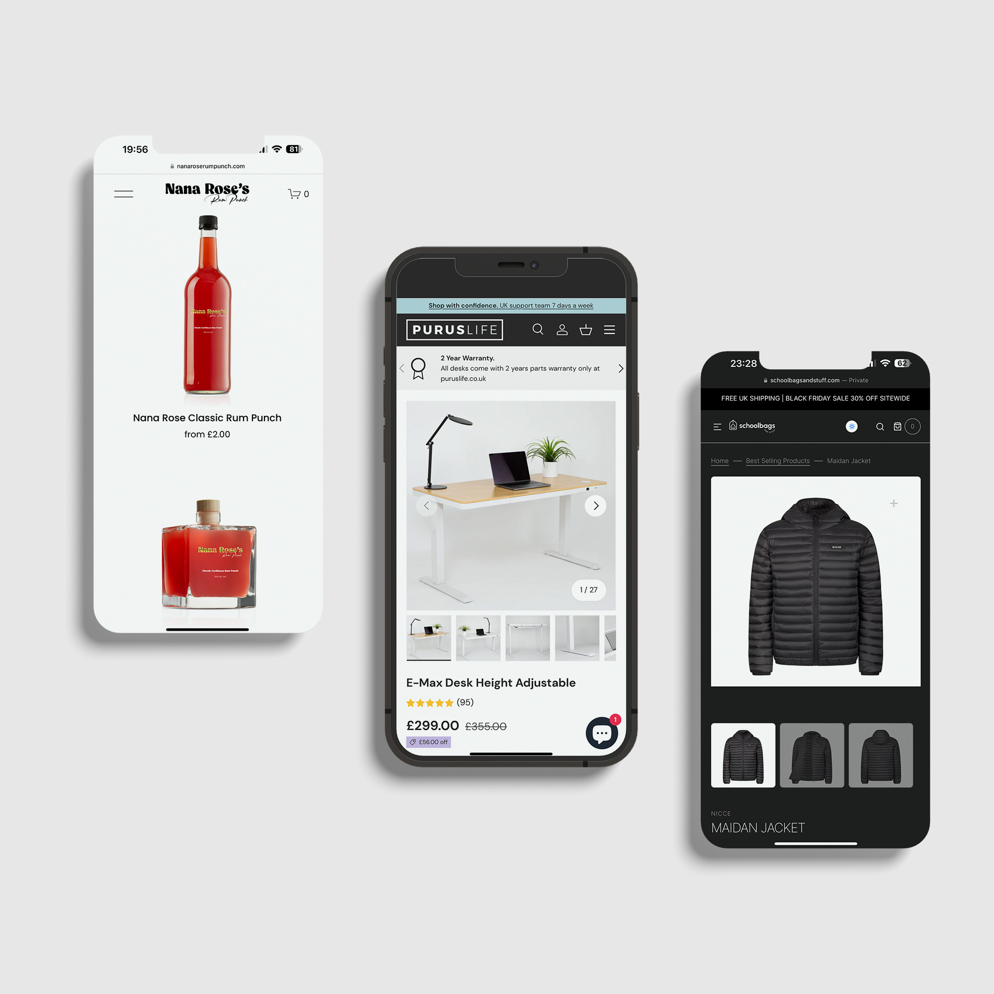 Shopify Website Portfolio - Shopify Website by Fat Buddha Web Design